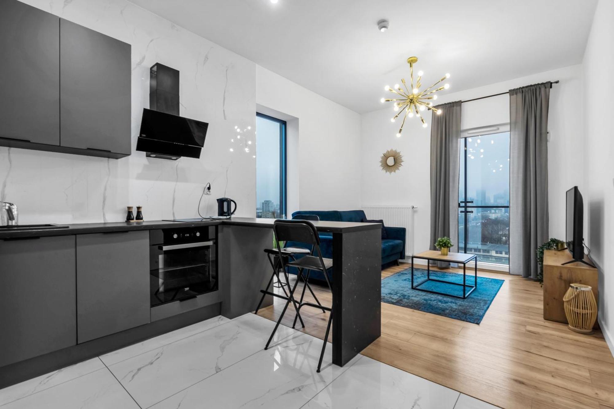 Warsaw Business Apartments - Air Conditioning, 10Th Floor, City View, Balcony - By Rentujemy 外观 照片